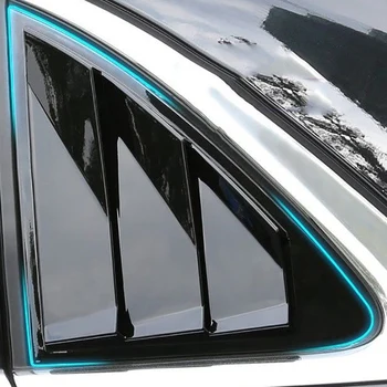 Bil Styling bagruden Triple-kantet Skodder Udsmykning Panel Dækker Klistermærker Trim for Mercedes CLA200
