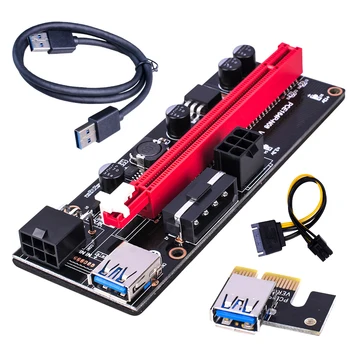 PCI-E Riser 009S 16X Extender PCI-E Riser USB 3.0-Grafik Kort Dedikeret PCIE-Extension Kabel-Adapter-Kort