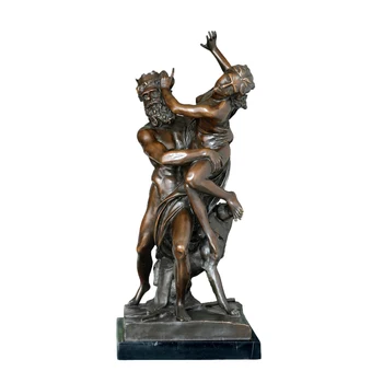 Bronze Skulptur Pluto og Proserpina eller Voldtægt af Proserpina Statue af Gian Lorenzo Bernini Replica Berømte Klassiske Kunst Large