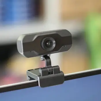 HD 720P Webcam Web-Kamera USB 3.0 Med lydabsorberende Mikrofon, Video-Konference-Live-Udsendelse Web-Kamera Til Laptop, Desktop