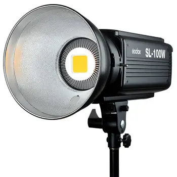 Godox SL100W SL-Serien LED Video Lys SL-100W 5600K Hvid Version, Fotografering, video, lys Konstant lys 110V 220V