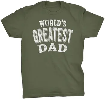 Mode Cool Mænd T-shirt ShirtInvaders Verdens bedste Far - Funny Herre T-Shirt til Kvinder Sjove print tshirt