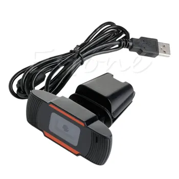 12 Megapixel USB 2.0 Webcam-Kamera med MIKROFON Clip-on for Computer Bærbare PC H052