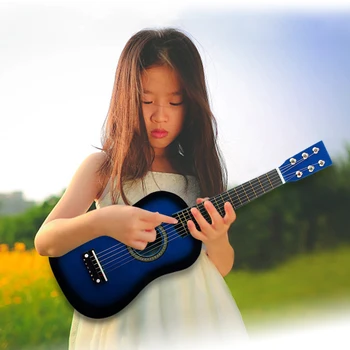 21 Inches Klassisk Akustisk Guitar Børn Akustisk Toy Træ-Guitar musikinstrumenter for Studerende Begyndere
