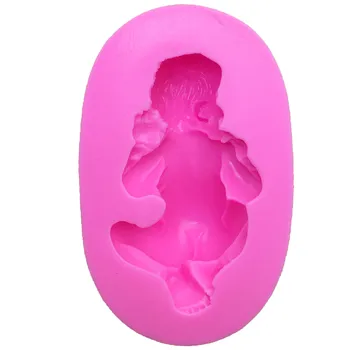 3D-Baby Form Silikone Formen Sukker Skimmel Chokolade Skimmel fondant Kage udsmykning Af AX-2011