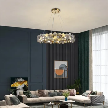 OUFULA Vedhæng Lys Postmoderne Kreative LED-Lampe Stativ Dekorative Hjem Til Spise-Stue