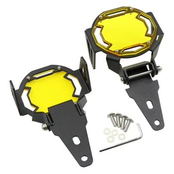 2stk for -BMW R1200GS F800GS R1250GS F850GS F750GS POBJ Motorcykel Flippable Tåge Lys Protector Guard Lamp Cover