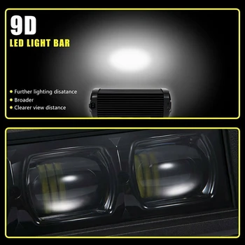 1stk terrængående SUV ATV Lastbil UTV 4WD 8 Tommer LED-arbejdslampe Bar Tåge Kørsel Lampe Spot Beam