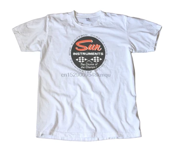 Vintage Solen Instrumenter Decal T-Shirt - Hot Rod Racing Sommeren Menfashion TeeComfortable t shirtCasual Short Sleeve TEE