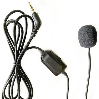 VoIP-Hovedtelefon Kabel med Mikrofon til Boompro Gaming Headset V-MODA Crossfade M-100 LP LP2 Lyd - Line med Mute