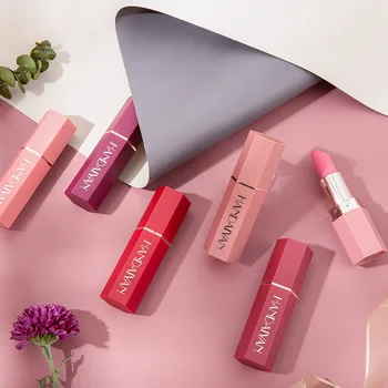 HANDAIYAN Velvet Lip Stick Mat Læift Makeup Kit Professional Rouge Vandtæt Langvarig Lip Stick Kosmetik, Skønhed Læber