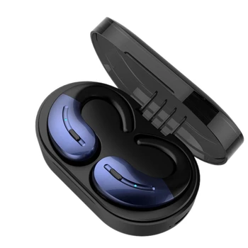 TWS Trådløse Bluetooth-5.0 Høretelefoner, Mini-Øre-Kroge I-Øret Øretelefoner Sports-Headset Hovedtelefoner med støjreduktion