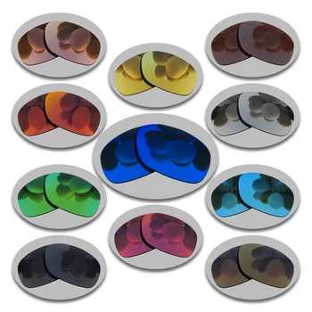 Præcist Skåret Polariseret Udskiftning Linser til Linedans Solbriller Blå Spejlet Belægning Farve - Valg