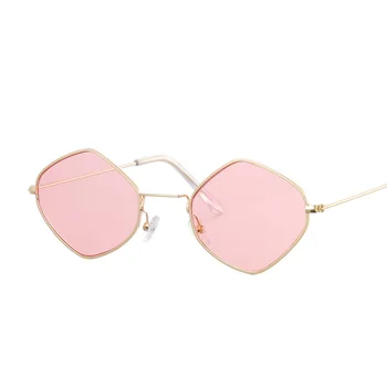 2021 Mode Pink Solbriller Kvinder Brand Designer Luksus Square Solbriller Til Kvinder Cool Retro Kvindelige Solbriller Oculos Gafas