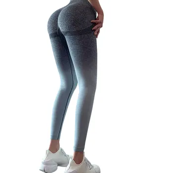 2021 Nye Mode Kvinder Yoga Pants 4 Farver Sport Leggings Push-Up-Strømpebukser Fitness Motion Med Høj Talje Trænings-Og Kører Bukser