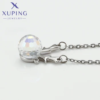 Xuping Smykker Mode Krystaller Pendantl Halskæde med rhodineret til Mors Dag Gaver 550821