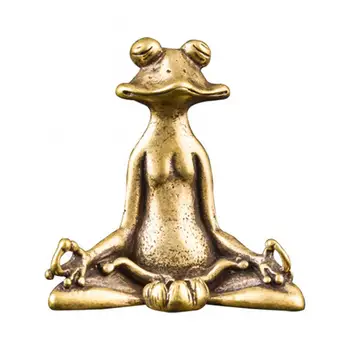 1 STK Røgelse Brænder Frog Statue Dyr Tilbehør Skulptur Home Decor-Reception Dekoration Meditation, Zen Mini Håndværk
