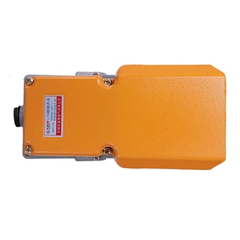 LT4 fodkontakten aluminium case treadle pedal switch for værktøjsmaskiner kontrol sølv kontakt