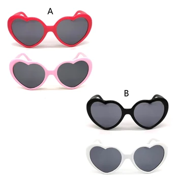 2 Farve Hjertet Effekt Diffraktion Briller Fersken Hjertet Specielle Effekter Briller X5XD