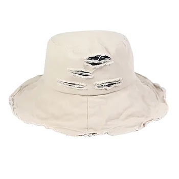 Hat Sommeren Kvinder Voksen Mode Udskrivning Parasol Hat Fisherman ' s Hat Bassin Hat Udendørs Bucket Hat Bucket Hat Kvinder Bob Chapeau