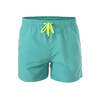 Pantalones cortos de playa estampados para hombre de secado rápido med forro de malla para verano 2021
