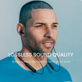 G02 Magnetiske Trådløse Bluetooth Hovedtelefoner Neckband Sport Stereo Headset, Håndfri Sæt Øretelefoner, Hovedtelefoner Med Mikrofon Til Alle Telefoner