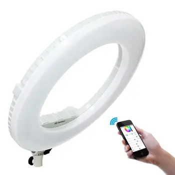Yidoblo QS-480DII Bluetooth-Kontrol Fotografering Ring lampe 18\