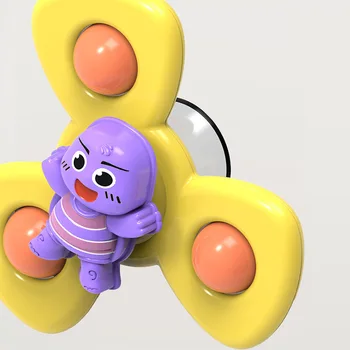 Tegnefilm Pille Hånd Spinner Kids Legetøj ABS Farverige Insekter Gyro Toy Stress Relief Pædagogiske Fingerspids Rasle Legetøj for Børn