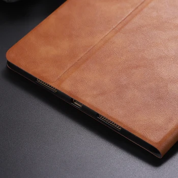 Retro Fold Læder taske Til Apple iPad Pro 12.9 2018/2019 Luksus Indehaveren Flip Stå Cover Til IPad Pro 12.9 tommer Tablet Tilfælde Taske