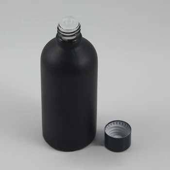 Large size 100 ml tom flaske til hair oil, 100 ml glas pakke flydende foundation flasker