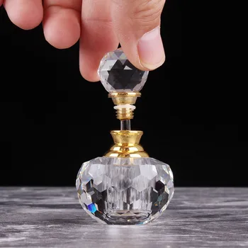1ml Lille Parfume dråbeflasken Genopfyldning Gennemsigtig Æterisk Olie Flaske