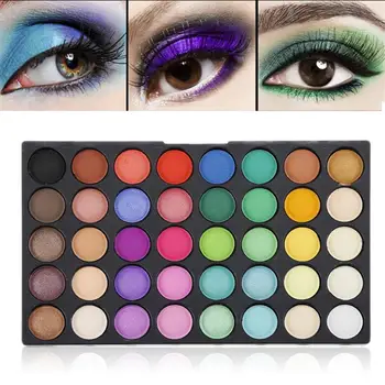 Popfeel 120 Farver øjenskygge langvarig Vandtæt Palet Makeup-Kit-Sæt Gøre Op Professional Boks Powder Eyeshadow