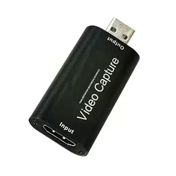 4K-Video Capture Kort USB2.0 HDMI-kompatibel Grabber Spil Streaming Til PS4 DVD-Live Camera Recorder Optager Videokameraet U7J7
