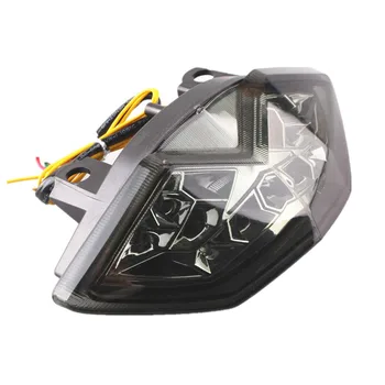 Integreret LED-blinklys, Bag Hale-Lys Indikator Lampe Til Kawasaki Z1000 2012-2013 Røg