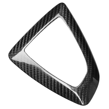 Carbon Fiber Gear Shift Trim Panel Dækker Dekoration til BMW 1 2 3 4 Serie RHD Auto Styling Trim Cover Sticker Dele