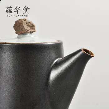 Kreative Håndlavet Keramik Tepotte I Japansk Stil Med Keramiske Rejse Te Potter Gong Fu Te Kedler