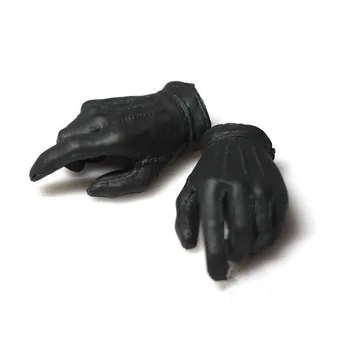 4stk 1/6 Type Mand Mandlige Hånd Model For Joker bankrøver Udgave 2.0, Sort Pistol Handske Hånd Type, der Passer Til 12