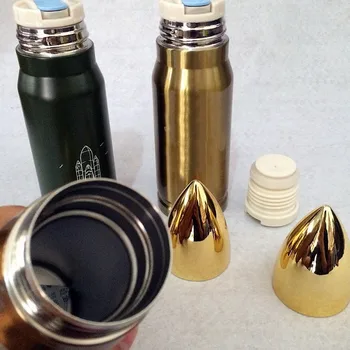 500ml Rejse Drikke Flaske Bullet Thermoses Rustfrit Stål termokander vandflaske Isolering Cup Vakuum Krus termokop