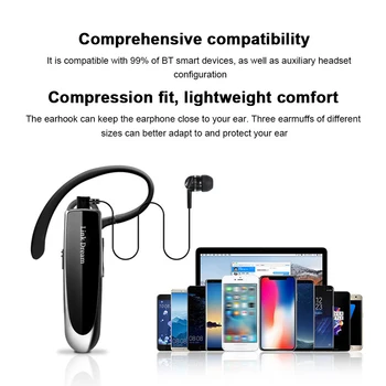 CSR-TWS Bluetooth hovedtelefoner musik Headset ipx7 vandtæt Hovedtelefon Virker på alle Android-iOS-smartphones sport trådløse hovedtelefoner