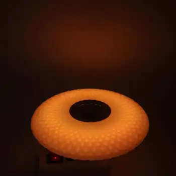 24W WiFi Moderne RGB LED E27 Loft Lys WiFi Hjem Belysning APP bluetooth Musik Lampe Soveværelse Smart Loft Lampe Fjernbetjening