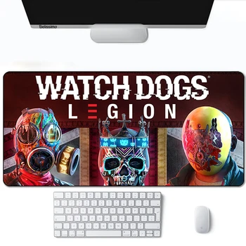 Musemåtte Se Hunde Legion Computer, Laptop, Anime Mus og Tastatur Mat Stor Musemåtte Tastaturer Gamere Decoracion Bruser Mat CSGO