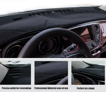 Bilens Instrumentbræt Dække Dash Mat Sunshield Pad Anti-Skid Tæppe, Der Passer Til Audi A3