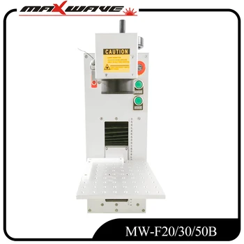 Billede-mærke på metal, fiber maskine 20w/30W/50W fiber laser mærkning maskine