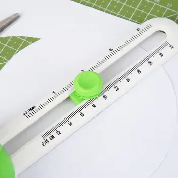 Runde Skærende Kniv Model Patchwork Kompas Cirkel Cutter Cirkulære Papir, Scrapbooking, Kort Kuttere Husstand Håndlavede Materialer