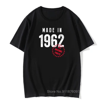 T-Shirt Mans Bomuld Sommeren Big Size Print Streetwear Virkelig Sjove T-Shirts 1960 1961 1962 1963 1964 Far Kortærmet Herre Shirts