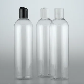 Gennemsigtig 400ML X 20 Disc Top Cap Plast Flaske Tom Kosmetiske Shampoo Container Flydende Sæbe, Lotion Æterisk Olie PET-Flasker