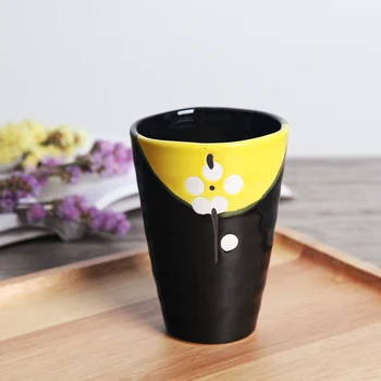 Japansk Keramik Kop Te Kreative Cherry Blossom Cup håndmalet Farver Krus og Vind Og Mælk