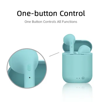 Bluetooth-5.0 Hovedtelefoner, Øretelefoner Sport I Ear-Headset, Håndfri sæt ørepropper til iPhone, Samsung Xiaomi