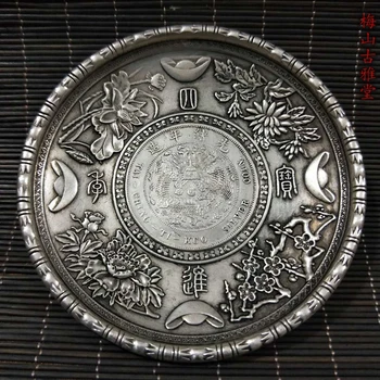 Antikke Diverse Souvenir -, Sølv -, Plade -, Kobber -, Blomme -, Bambus -, Juju