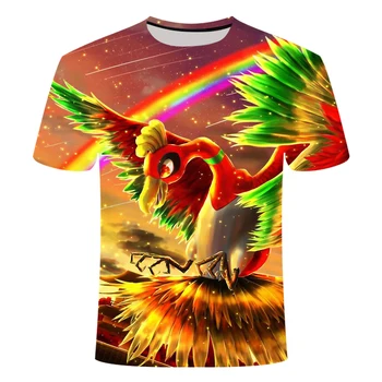 2021 sommeren nye herre t-shirt-3D print farverige Galaxy plads psykedeliske blomster damer/mænd t-shirt hip hop casual t-shirt